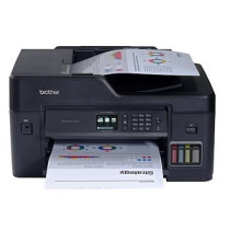 Impresora de inyección de tinta multifunción Brother MFC-T4500DW Inalámbrico - Color - Copiadora/Fax/Impresora/Escáner - 35 ppm 