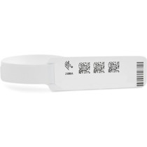 Etiqueta multiuso Zebra Z-Band Direct - 25.40mm Width x 279.40mm Longitud - Permanente Adhesivo - Rectángulo - Térmica - Blanco 