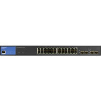 LINKSYS LGS328PC 24X GBE POE + LAN 4X SFP PUERTO L3 CONMUTADOR POE + ADMINISTRABLE