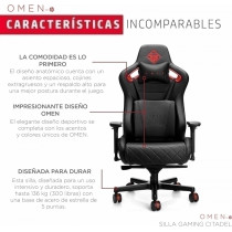 Silla Gamer by HP OMEN Citadel Gaming Chair