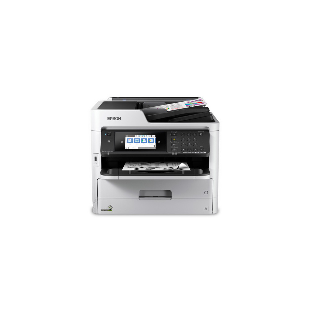 Impresora de inyección de tinta multifunción Epson WorkForce Pro WF-M5799 Inalámbrico - Monocromo - Copiadora/Fax/Impresora/Escá