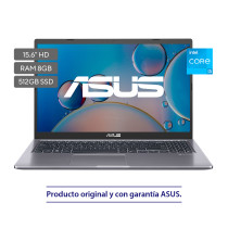 Asus Laptop 15 X515EA-BR3955 | Procesador: Intel® Core™ i3-1115G4 Processor 3.0 GHz (6M Cache, up to 4.1 GHz, 2 cores) | Pantall