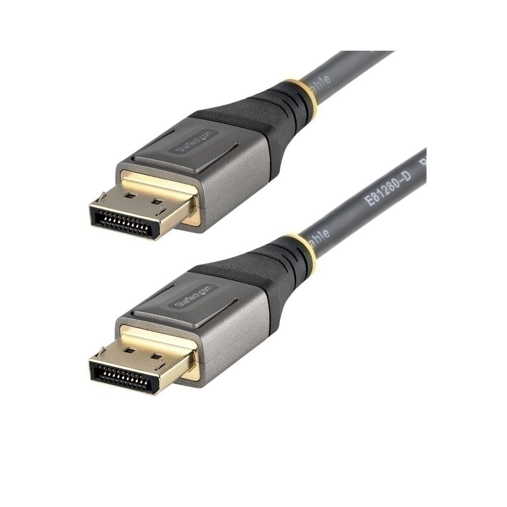 StarTech.com Cable de 1m DisplayPort 1.4 Certificado por VESA - HDR10 8K 60Hz - Video Ultra HD 4K 120Hz - Cable DP 1.4 para Moni