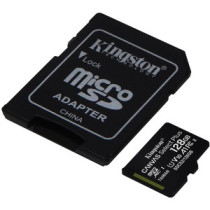 microSDXC Kingston Canvas Select Plus SDCS2 - 128GB - Class 10/UHS-I (U1) - 1 Paquete(s) - 100MB/s Leer