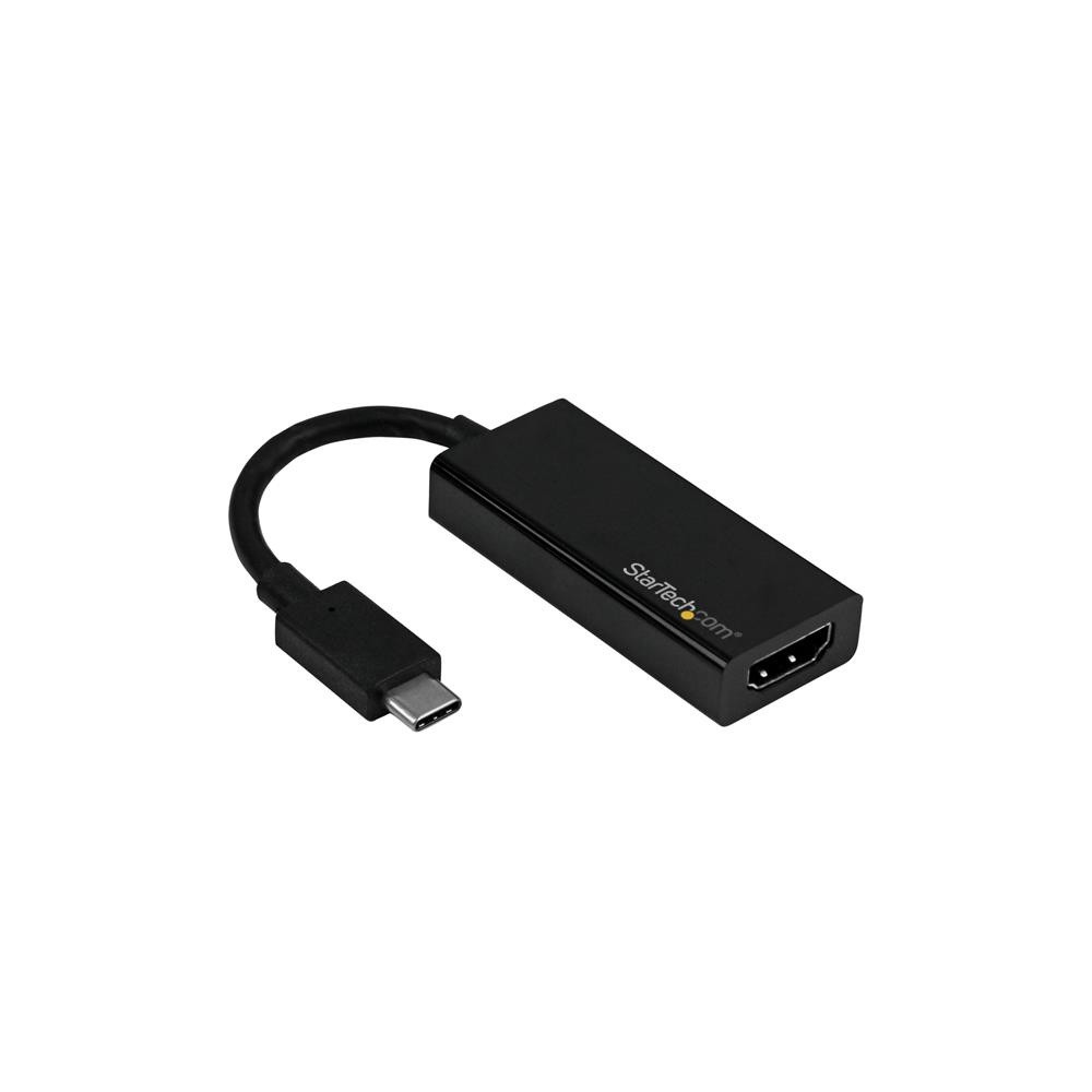 StarTech.com Adaptador Multipuertos USB C de Video 4K a 60Hz, con Hub de 3 Puertos USB-A de 5Gbps, PD de 100W, Red Ethernet, SD/