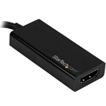 StarTech.com Adaptador Multipuertos USB C de Video 4K a 60Hz, con Hub de 3 Puertos USB-A de 5Gbps, PD de 100W, Red Ethernet, SD/