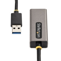 StarTech.com Adaptador USB 3.0 a Ethernet Gigabit de 10/100/1000 - Adaptador USB a RJ45 - Adaptador Externo LAN - sin Controlado