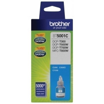 Cartucho de tinta Brother BT5001C Inyección de tinta - Azul ciánico - Original