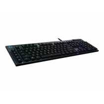 Logitech G815 Teclado gaming - Cable Conectividad - USB Interfaz - English - Negro - Mecánico Llave de contacto Control de Volum