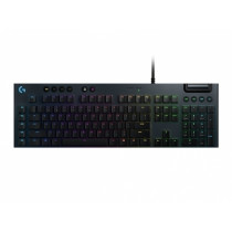 Logitech G815 Teclado gaming - Cable Conectividad - USB Interfaz - English - Negro - Mecánico Llave de contacto Control de Volum