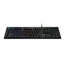 Logitech G815 Teclado gaming - Cable Conectividad - USB Interfaz - English - Negro - Mecánico Llave de contacto Control de Volum