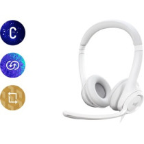 H390 USB Computer Headset- Off White SAMR