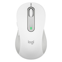 Mouse Logitech Signature M650 - Bluetooth - USB - Óptico - 5 Botón(es) - 5 Programmable Button(s) - Blanco crudo - Inalámbrico -