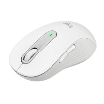 Mouse Logitech Signature M650 - Bluetooth - USB - Óptico - 5 Botón(es) - 5 Programmable Button(s) - Blanco crudo - Inalámbrico -