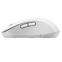 Mouse Logitech Signature M650 - Bluetooth - USB - Óptico - 5 Botón(es) - 5 Programmable Button(s) - Blanco crudo - Inalámbrico -