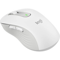 Mouse Logitech Signature M650 - Bluetooth - USB - Óptico - 5 Botón(es) - 5 Programmable Button(s) - Blanco crudo - Inalámbrico -