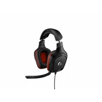 Auriculares de gaming Logitech G332 Cableado Sobre la cabeza Estéreo - Negro - Binaural - Circumaural - 5Kilo Ohm - 20Hz a 20kHz