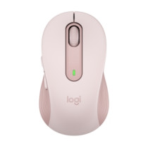 Mouse Logitech Signature M650 - Frecuencia Bluetooth/Radio - USB - Óptico - 5 Botón(es) - 5 Programmable Button(s) - Rosa - Inal