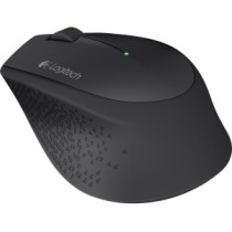 Mouse Logitech M280 - Radiofrecuencia - USB - Óptico - 3 Botón(es) - Negro - Inalámbrico - 1000 dpi - Rueda de desplazamiento