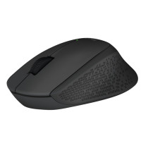 Mouse Logitech M280 - Radiofrecuencia - USB - Óptico - 3 Botón(es) - Negro - Inalámbrico - 1000 dpi - Rueda de desplazamiento