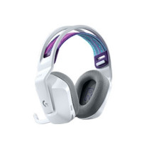 Auriculares de gaming Logitech G733 Inalámbrico Sobre la cabeza Estéreo - Blanco - Binaural - Circumaural - 2000cm - 5Kilo Ohm -