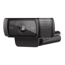 Cámara Web Logitech C920 - 30fps - Negro - USB 2.0 - 1920 x 1080 Vídeo - Auto-foco - Pantalla Panorámica - Micrófono