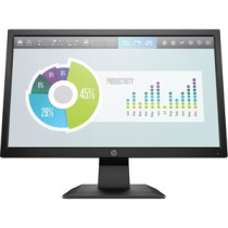 Monitor LCD HP P204v 49.5cm (19.5") (20" Class) HD+ - 16:9 - Torsión Nemática (TN) - LED Retroiluminación - 1600 x 900 - 200cd/m