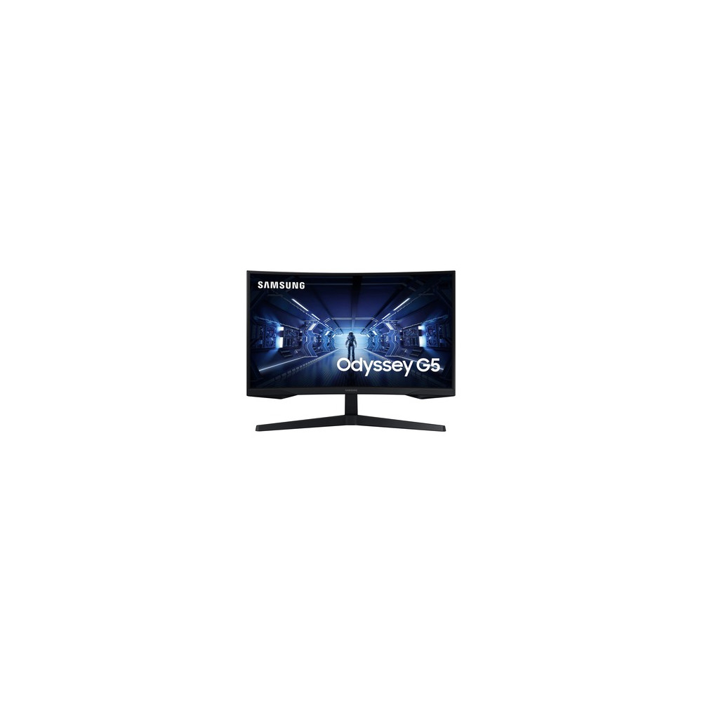 Monitor gaming LCD Samsung Odyssey G5 C34G55TWWN 86.4cm (34") (34" Class) UW-QHD Pantalla curva - 21:9 - Negro - Vertical Alignm