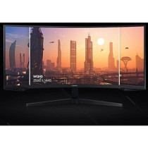 Monitor gaming LCD Samsung Odyssey G5 C34G55TWWN 86.4cm (34") (34" Class) UW-QHD Pantalla curva - 21:9 - Negro - Vertical Alignm