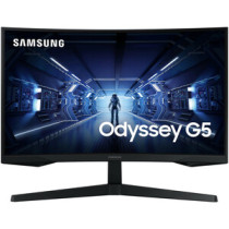 Monitor gaming LCD Samsung Odyssey G5 C34G55TWWN 86.4cm (34") (34" Class) UW-QHD Pantalla curva - 21:9 - Negro - Vertical Alignm