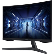 Monitor gaming LCD Samsung Odyssey G5 C34G55TWWN 86.4cm (34") (34" Class) UW-QHD Pantalla curva - 21:9 - Negro - Vertical Alignm