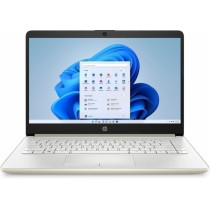 Portótil HP Pentium Silver N5030 1.1Ghz QC Ram 4GB 128GB SSD Pant 14 Win 10 Oro