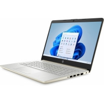 Portótil HP Pentium Silver N5030 1.1Ghz QC Ram 4GB 128GB SSD Pant 14 Win 10 Oro