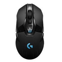 Ratón de juego Logitech LIGHTSPEED G903 - Radiofrecuencia - USB - PMW3366 - Negro - Cable/Inalámbrico - 12000 dpi - Rueda de des