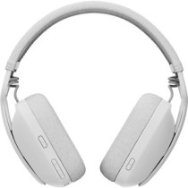 Auriculares Logitech Zone Vibe 100 Inalámbrico Sobre la oreja Estéreo - Blanco crudo - Binaural - Cerrado - 3000cm - Bluetooth -