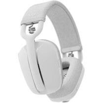 Auriculares Logitech Zone Vibe 100 Inalámbrico Sobre la oreja Estéreo - Blanco crudo - Binaural - Cerrado - 3000cm - Bluetooth -