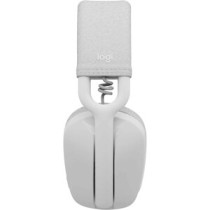 Auriculares Logitech Zone Vibe 100 Inalámbrico Sobre la oreja Estéreo - Blanco crudo - Binaural - Cerrado - 3000cm - Bluetooth -