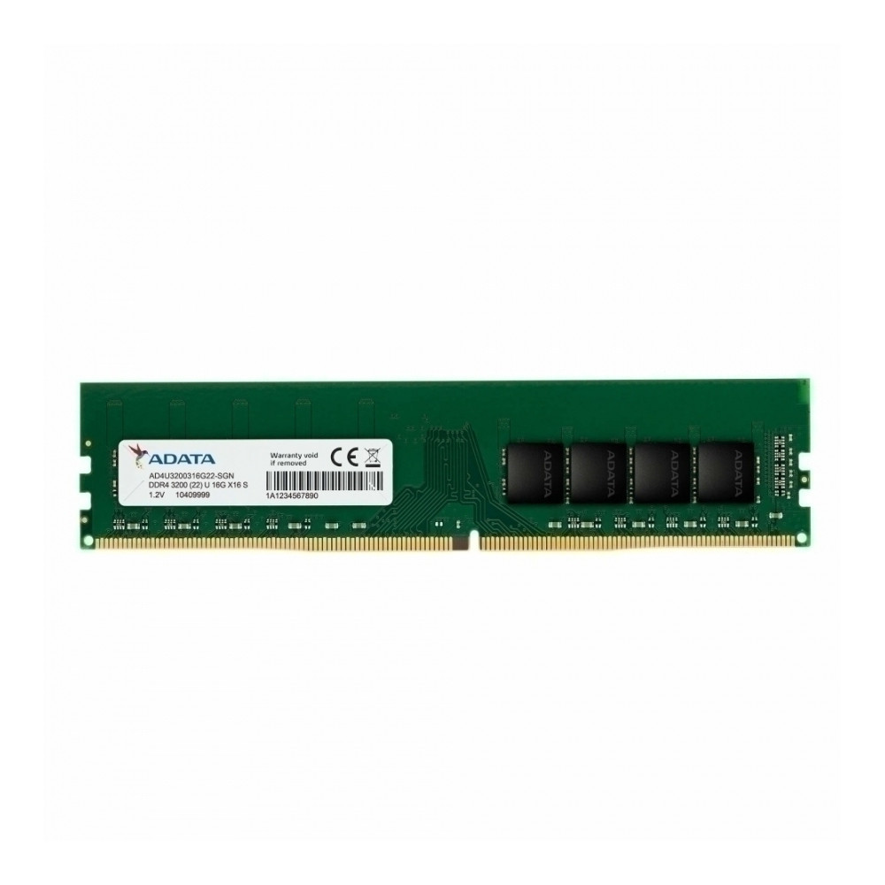 Módulo RAM Adata Premier AD4U320016G22-SGN para Computadora de escritorio, Servidor - 16GB (1 x 16GB) - DDR4-3200/PC4-25600 DDR4