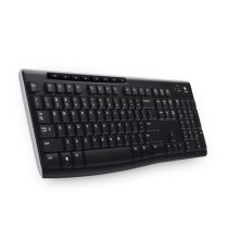 Teclado Logitech K270 - Inalámbrico Conectividad - USB Interfaz - Español (América Latina) - Negro - RF - 10m - 2.40GHz Internet