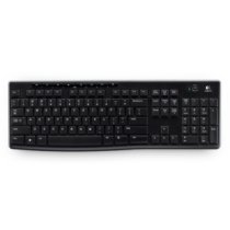 Teclado Logitech K270 - Inalámbrico Conectividad - USB Interfaz - Español (América Latina) - Negro - RF - 10m - 2.40GHz Internet