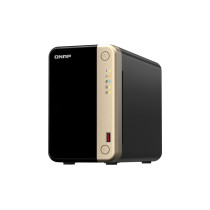 Sistema de almacenamiento SAN/NAS QNAP Turbo NAS TS-264-8G - 2 x Total de compartimientos - 4GB Flash Memory Capacity - Intel Ce