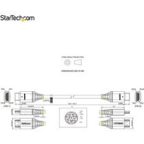 Cable de vídeo StarTech.com Premium - 91.44cm HDMI - para Dispositivo de audio/vídeo, Monitor, TV, Sistema de teatro en casa - 1