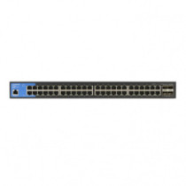 Conmutador Ethernet Linksys LGS352C 48 Puertos Gestionable - Conforme con normas TAA - 3 Capa compatible - Modular - 43.87W Powe