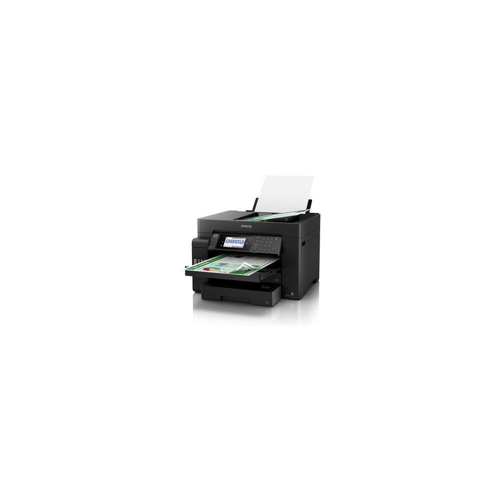 Impresora Láser Multifunción Epson L15150 Inalámbrico - Color - Negro - Copiadora/Fax/Impresora/Escáner - 32 ppm Mono/22 ppm de 