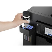 Impresora Láser Multifunción Epson L15150 Inalámbrico - Color - Negro - Copiadora/Fax/Impresora/Escáner - 32 ppm Mono/22 ppm de 