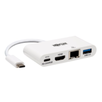 Base de conexión Tripp Lite U444-06N-H4GU-C para Computadora portátil/Tableta PC/Computadora de escritorio - 2 x puertos USB - 2