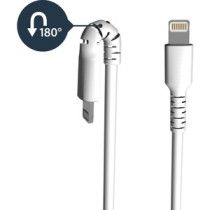 Cable de transferencia de datos StarTech.com - 1m Lightning/USB - para Smartphone, iPad, iPhone, AirPods, Magic Keyboard, Contro