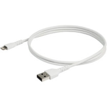 Cable de transferencia de datos StarTech.com - 1m Lightning/USB - para Smartphone, iPad, iPhone, AirPods, Magic Keyboard, Contro