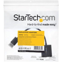 Cable de vídeo StarTech.com - 1 Paquete(s) - 1 x 15-pin HD-15 VGA - Female - Negro