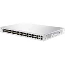 Conmutador Ethernet Cisco 250 CBS250-48T-4G 48 Puertos Gestionable - 2 Capa compatible - Modular - 4 Ranuras SFP - Fibra Óptica,